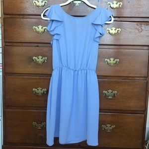 A Girly Periwinkle Dress